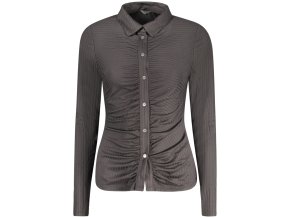 Elegantná Dámska Košeľa GUESS JEANS Čierna (Velkost XL, Farba Čierna)