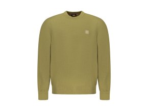 Elegantný Pánsky Pulóver BOSS Zelená (Velkost 3XL, Farba Zelená)