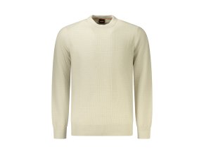 Elegantný Pánsky Pulóver BOSS Bežová (Velkost 2XL, Farba Bežová)