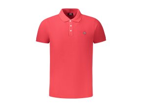 Športová Pánska Polokošeľa NORWAY 1963 Červená (Velkost 2XL, Farba Červená)