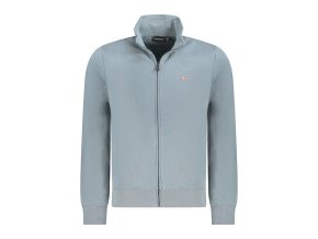 Športová Pánska Mikina so zipsom NAPAPIJRI Šedá (Velkost 2XL, Farba Šedá)