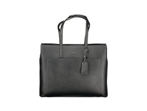 Štýlová Dámska Kabelka CALVIN KLEIN  37.0X30.0X12.0cm  Čierna (Velkost UNI, Farba Čierna)
