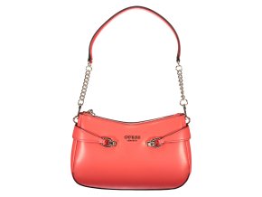 Štýlová Dámska Kabelka GUESS JEANS  26.0X16.0X4.0cm  Červená (Velkost UNI, Farba Červená)