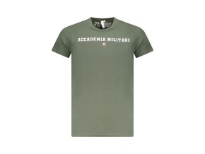 Štýlové Pánske Tričko s krátkym rukávom ACCADEMIA MILITARE Zelená (Velkost 2XL, Farba Zelená)