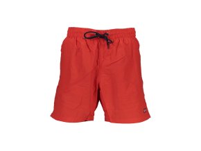 Štýlové Pánske Plavky NORWAY 1963 Červená (Velkost 2XL, Farba Červená)