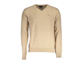 Elegantný Pánsky Sveter LA MARTINA Bežová (Velkost 2XL, Farba Bežová)