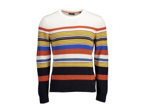 Elegantný Pánsky Pulóver GANT Modrá (Velkost 2XL, Farba Modrá)