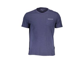 Štýlové Pánske Tričko s krátkym rukávom GUESS JEANS Modrá (Velkost XL, Farba Modrá)
