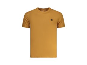 Štýlové Pánske Tričko s krátkym rukávom TIMBERLAND Hnedá (Velkost S, Farba Hnedá)