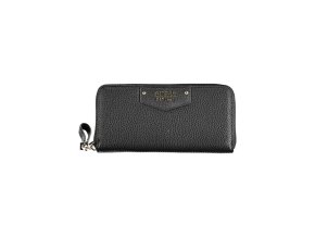 Praktická Dámska Peňaženka GUESS JEANS 3.0X11.0X22.0cm Čierna (Velkost UNI, Farba Čierna)