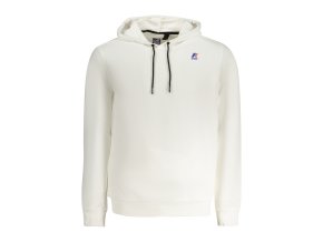 Športová Pánska Mikina bez zipsu K-WAY Biela (Velkost 2XL, Farba Biela)