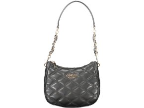 Štýlová Dámska Kabelka GUESS JEANS  21.0X16.0X6.0cm  Čierna (Velkost UNI, Farba Čierna)