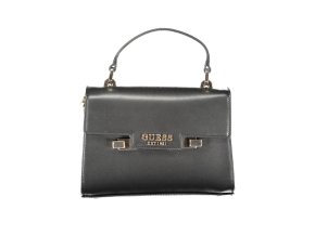 Štýlová Dámska Kabelka GUESS JEANS  21.0X15.0X7.0cm  Čierna (Velkost UNI, Farba Čierna)