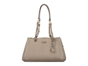 Štýlová Dámska Kabelka GUESS JEANS  34.0X20.0X10.0cm  Hnedá (Velkost UNI, Farba Hnedá)