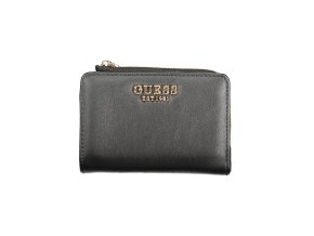 Praktická Dámska Peňaženka GUESS JEANS 12.0X8.0X2.0cm Čierna (Velkost UNI, Farba Čierna)