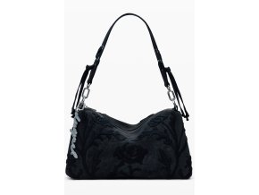 Štýlová Dámska Kabelka DESIGUAL  30.0X17.0X9.0cm  Čierna (Velkost UNI, Farba Čierna)