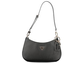 Štýlová Dámska Kabelka GUESS JEANS  29.0X15.0X6.0cm  Čierna (Velkost UNI, Farba Čierna)