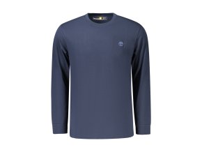 Štýlové Pánske Tričko s dlhým rukávom TIMBERLAND Modrá (Velkost M, Farba Modrá)
