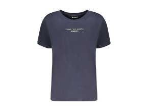 Štýlová Elegancia - Dámske Tričko s Krátkym Rukávom Modrá (Velkost 2XL, Farba Modrá)