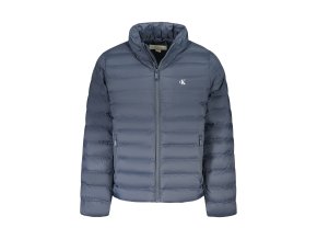 Kvalitná Pánska Zimná Bunda CALVIN KLEIN Modrá (Velkost 2XL, Farba Modrá)
