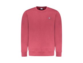 Športová Pánska Mikina bez zipsu NORWAY 1963 Červená (Velkost 3XL, Farba Červená)