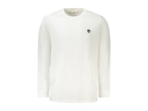 Štýlové Pánske Tričko s dlhým rukávom TIMBERLAND Biela (Velkost 2XL, Farba Biela)