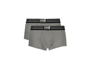 Pohodlné Pánske Boxerky CAVALLI CLASS Šedá (Velkost 2XL, Farba Šedá)