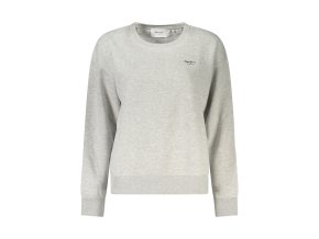 Športová Dámska Mikina bez zipsu   PEPE JEANS  Šedá (Velkost XL, Farba Šedá)