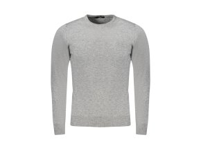 Elegantný Pánsky Pulóver CAVALLI CLASS Šedá (Velkost 2XL, Farba Šedá)