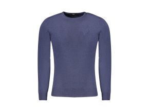 Elegantný Pánsky Pulóver CAVALLI CLASS Modrá (Velkost 2XL, Farba Modrá)