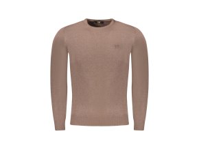 Elegantný Pánsky Pulóver CAVALLI CLASS Hnedá (Velkost 2XL, Farba Hnedá)