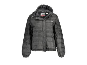 Kvalitná Dámska Zimná Bunda LEVI&#039;S Čierna (Velkost M, Farba Čierna)