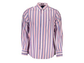 Elegantná Pánska Košeľa GANT Ružová (Velkost S, Farba Ružová)