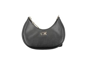 Štýlová Dámska Kabelka CALVIN KLEIN  22X15X7cm  Čierna (Velkost UNI, Farba Čierna)