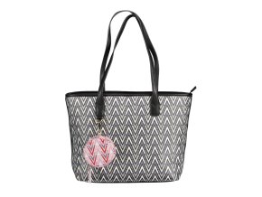 Štýlová Dámska Kabelka VALENTINO BAGS  34X28X15cm  Čierna (Velkost UNI, Farba Čierna)