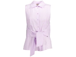 Elegantná Dámska Košeľa KOCCA Ružová (Velkost M, Farba Ružová)