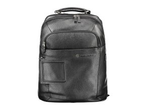 Športová Pánska Mikina so zipsom PIQUADRO Čierna (Velkost UNI, Farba Čierna)