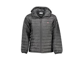 Kvalitná Pánska Zimná Bunda LEVI&#039;S Čierna (Velkost 2XL, Farba Čierna)