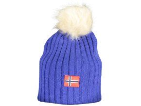 Štýlová Dámska Čiapka NORWAY 1963 Modrá (Velkost UNI, Farba Modrá)