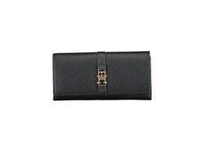 Praktická Dámska Peňaženka TOMMY HILFIGER 20X10X5cm Čierna (Velkost UNI, Farba Čierna)
