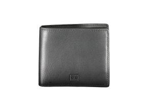 Praktická Pánska Peňaženka TOMMY HILFIGER 12X10X3cm Čierna (Velkost UNI, Farba Čierna)