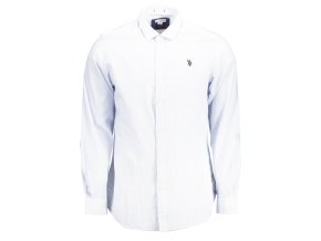 Elegantná Pánska Košeľa U.S. POLO Modrá (Velkost 2XL, Farba Modrá)