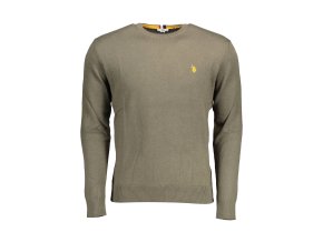 Elegantný Pánsky Pulóver U.S. POLO Zelená (Velkost 3XL, Farba Zelená)