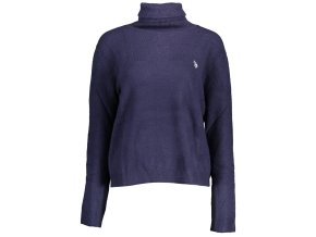 Elegantný Dámsky Sveter U.S. POLO Modrá (Velkost 2XL, Farba Modrá)