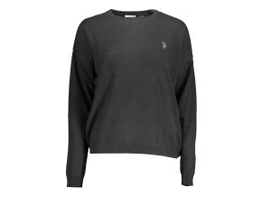 Elegantný Dámsky Pulóver U.S. POLO Čierna (Velkost XL, Farba Čierna)