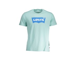 Štýlové Pánske Tričko s krátkym rukávom LEVI&#039;S Modrá (Velkost 2XL, Farba Modrá)