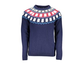 Elegantný Pánsky Sveter GANT Modrá (Velkost 2XL, Farba Modrá)