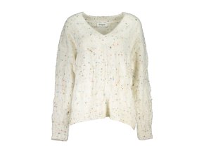 Elegantný Dámsky Sveter DESIGUAL Biela (Velkost XL, Farba Biela)