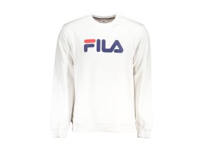 Športová Pánska Mikina bez zipsu FILA Biela (Velkost XS, Farba Biela)