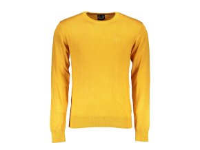 Elegantný Pánsky Pulóver GIAN MARCO VENTURI Žltá (Velkost 2XL, Farba Žltá)